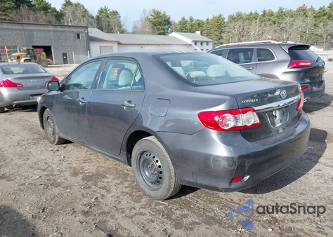 2011 Toyota Corolla Le from USA, damaged, VIN 2T1BU4EE5BC710853